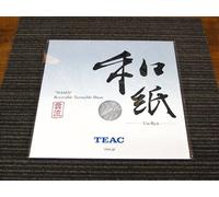 TEAC TA-TS30UN-BW Washi foglio giradischi spedizione veloce FedEx DHL nuovo
