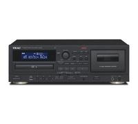 TEAC AD-850-SE CD- & Kassettenspieler mit USB, Schwarz