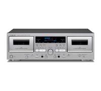 TEAC W-1200 Doppel-Kassettendeck, Silber