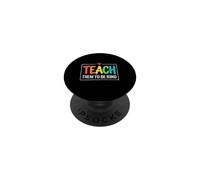 Teach Them to Be Kind School Teacher PopSockets PopGrip Adesivo