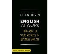Ellen Jovin English at Work (Tascabile)