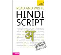 Teach Yourself Read and Write Hindi Script