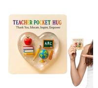 Teacher Appreciation Gift - Inspirational Keepsake, Thank You Message with Elegant Typography, Classroom Memory with Sentimental Design for Keepsake Decor