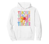 Teacher Appreciation W ack to School Educator Life Felpa con Cappuccio