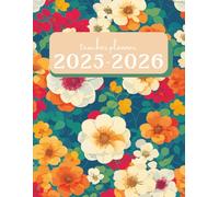 Teacher Created Lesson Planning Book - Vertical Weekly Spread 2025-2026: Includes Dated Attendance Logs, Monthly Calendars, Checklists & Weekly Vertical Layout 2025-2026
