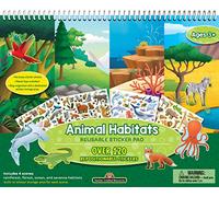 Teacher Created Resources Animal Habitats Reusable Sticker Pads