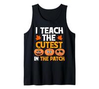 Teacher Halloween I Teach The Cutest Pumpkins in The Patch Canotta