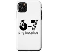 Teacher Haunted By 6 7 What is 67 Sayings 6-7 Reading Happy Custodia per iPhone 11 Pro Max