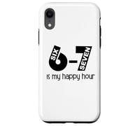 Teacher Haunted By 6 7 What is 67 Sayings 6-7 Reading Happy Custodia per iPhone XR