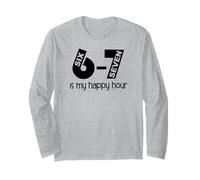 Teacher Haunted By 6 7 What is 67 Sayings 6-7 Reading Happy Maglia a Manica