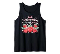 Teacher Kindergarten is My Jam Strawberry Canotta