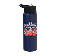 Teacher Kindergarten is My Jam Strawberry Stainless Steel Insulated Water Bottle