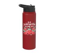 Teacher Kindergarten is My Jam Strawberry Stainless Steel Insulated Water Bottle