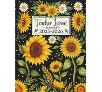 Teacher Lesson Planner 2025-2026: Academic Year Monthly and Weekly Planning Book, August 2025 to July 2026, with Lesson Plans, Grades, and Records... for Educators