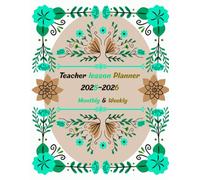 Teacher lesson Planner 2025-2026: Monthly & Weekly Organizer with Absence Chit 8.5x11 | 69 Pages: Academic Lesson Plans | Attendance & Absence Tracking | Perfect Back to School Gift
