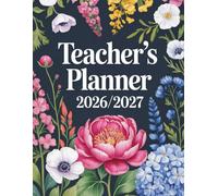 Teacher lesson planner 2026-27: Large Lesson Plan and Record Book for Teachers Academic Year Calendar (July 2026 - June 2027)