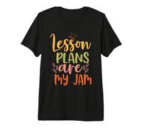 Teacher Lesson Plans Are My Jam Funny School Teachers Maglietta Premium