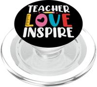 Teacher Love Inspire - Insegnante motivazionale per il ritorno a scuola PopSockets PopGrip per MagSafe