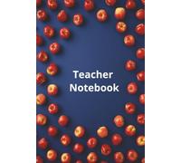 Teacher Notebook: 6x9 inch Lined Journal with Cute Red Apple Design | Teacher Stationery Series | Perfect Teacher Appreciation Gift, End of Year Thank ... Middle School & High School Educators