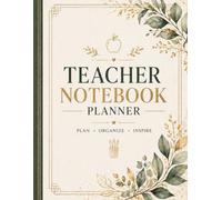 Teacher Notebook Planner: Undated Classroom Notebook for Lesson Planning, Notes, and Student Tracking