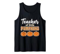 Teacher of Little Pumpkins Fall Back to School Canotta