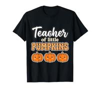 Teacher of Little Pumpkins Fall Back to School Maglietta