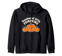 Teacher of Little Pumpkins Kawaii Pumpkins Felpa con Cappuccio