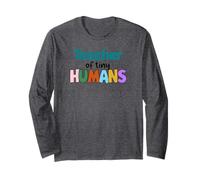 Teacher of Tiny Humans Cute Funny Educator Tees, Bags, Decor Maglia a Manica