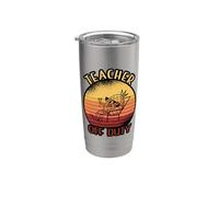 Teacher Off Duty Bicchiere termico in acciaio inox doppia parete