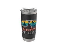 Teacher Off Duty Bicchiere termico in acciaio inox doppia parete