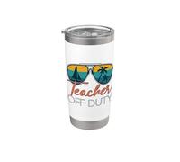Teacher Off Duty Bicchiere termico in acciaio inox doppia parete