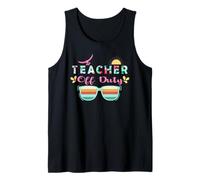 Teacher off Duty Teaching Funny School Teachers Canotta