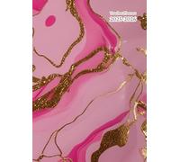 Teacher Planner 10 Periods A4: Pink and Gold - Vertical Week To View With Register and ... Dated August To July - Academic Year Lessons Diary And ... Non Ring Binder - Gift For Uk Men and Women.