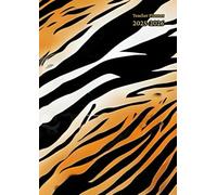 Teacher Planner 10 Periods A4: Tiger - Vertical Week To View With Register and ... Dated August To July - Academic Year Lessons Diary And Notebook - ... Non Ring Binder - Gift For Uk Men and Women.