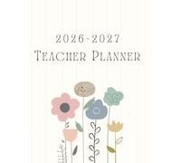 TEACHER Planner 2026 2027: Agenda: Settimanale per Insegnanti e Maestri della Scuola Primaria e Secondaria -Registro lezioni e voti