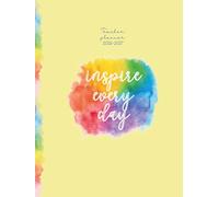 Teacher Planner 2026-2027: Large 8.5 x 11 in Format, Weekly and Monthly Views from July 2026 to June 2027, with Notes, Monthly Planning Pages, and Seasonal Coloring Pages