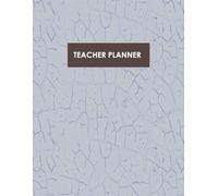 Teacher Planner - Full Years Planner For Teachers: Light Blue and Brown Cover Style