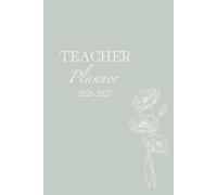 Teacher Planner - School Year planner with Calendars and Lesson plan - Academic Year 2026-2027