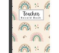 Teacher Record Book: Grade Logbook for Assignments, Tests, and Student Records | Classroom Organization for Elementary, Middle, High School, and College | Perfect Teacher Gift | 8.5"x11"