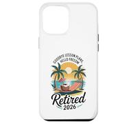 Teacher Retirement Shirts 2026 Goodbye Lesson Hello Freedom Custodia per iPhone 12 Pro Max