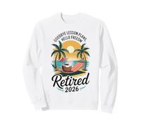 Teacher Retirement Shirts 2026 Goodbye Lesson Hello Freedom Felpa