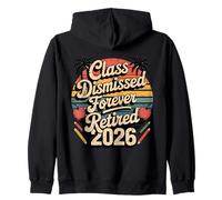 Teacher Retirement Shirts 2026 I Have No Class Retirement Felpa con Cappuccio