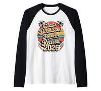 Teacher Retirement Shirts 2026 I Have No Class Retirement Maglia con Maniche Raglan