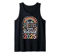 Teacher Retirement Shirts 2026 Let The Recess Begin Retire Canotta