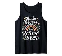 Teacher Retirement Shirts 2026 Let The Recess Begin Retire Canotta