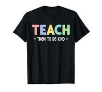 Teacher Shirt Teach Them to Be Kind T Shirt Teach Kindness Maglietta