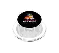 Teacher Teaching Happy Teach Funny School Teachers PopSockets PopGrip per MagSafe