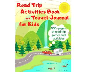 Teacher Veronic Road Trip Activities Book and Travel Journal for Kid (Tascabile)