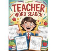 Teacher Word Search: Large Print