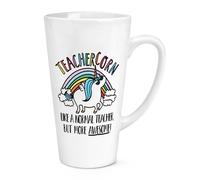Teachercorn Unicorno Like A Normale Insegnante Altro Awesome 483ml Grande Latte